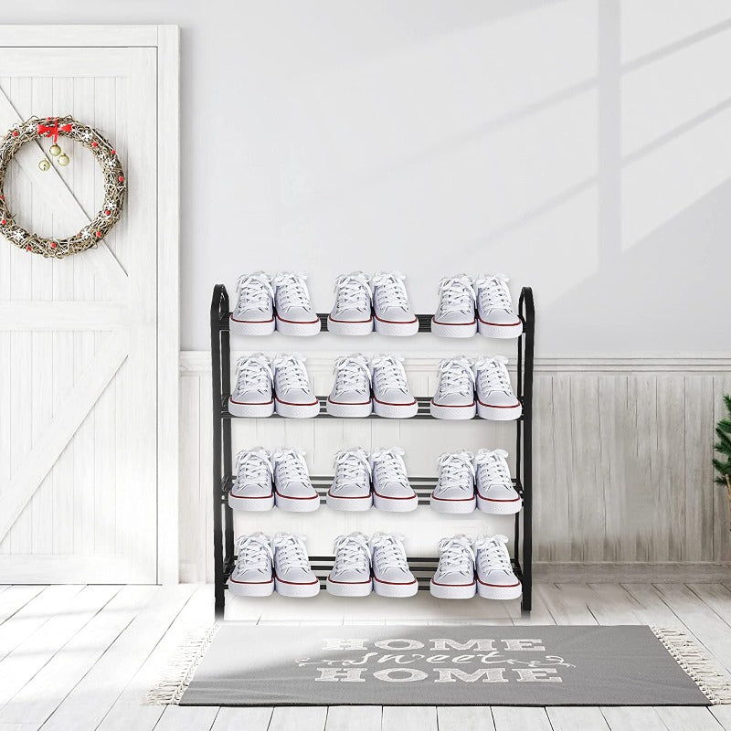 4 Tier Streamline Shoe Rack - waseeh.com