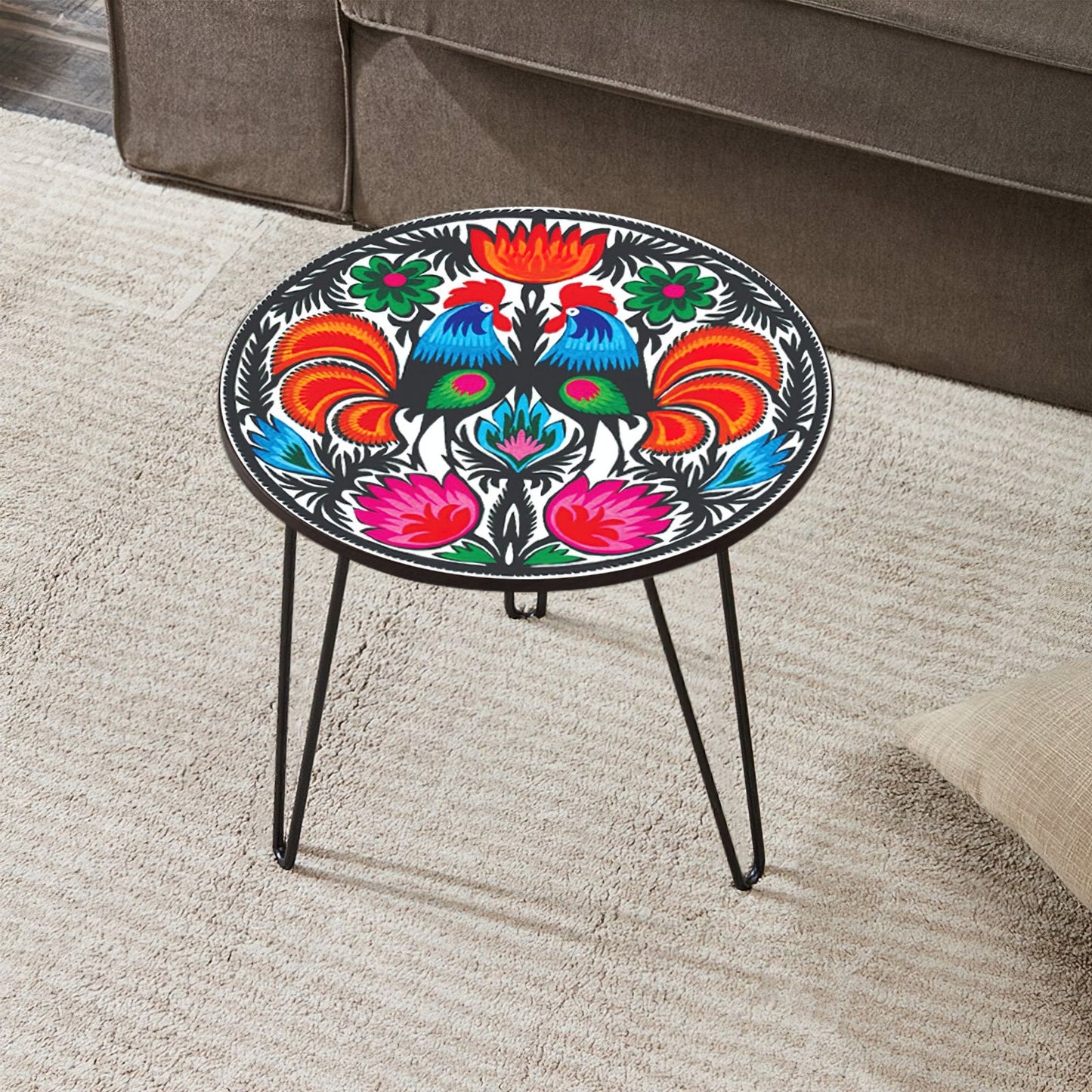 The Roosters Hairpin Table