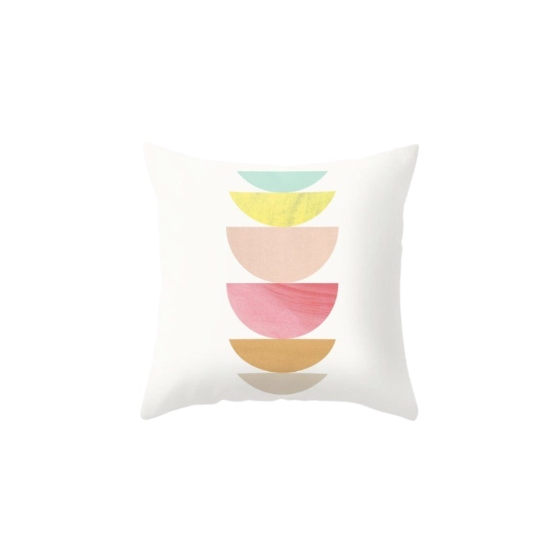Pastel Abstract Cushion Case Pack of 5