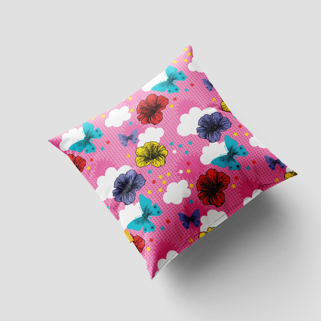 Kitschy Pattern Cushion Case Pack of 4