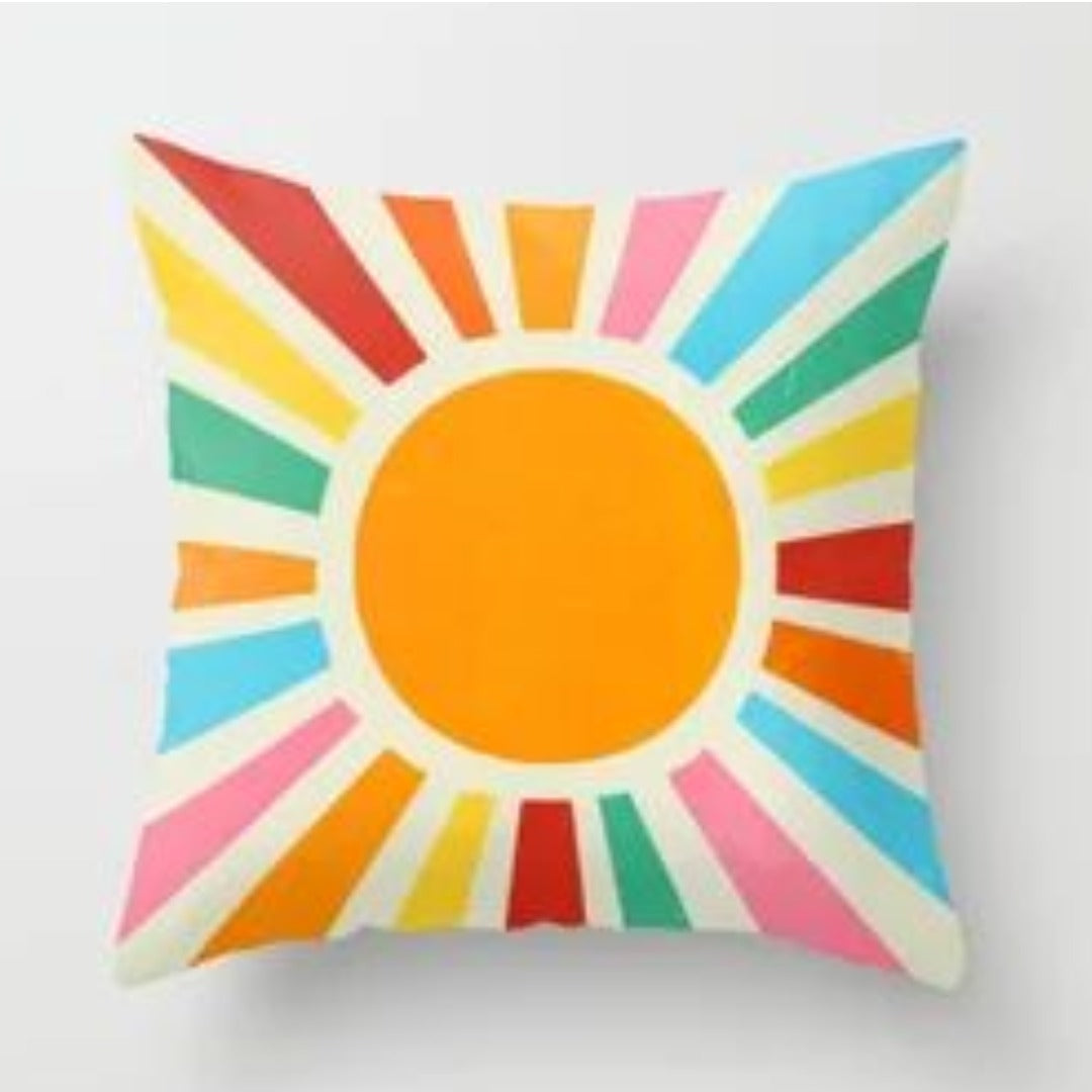 Spring summer Vibes Cushion Cover Pack of 4