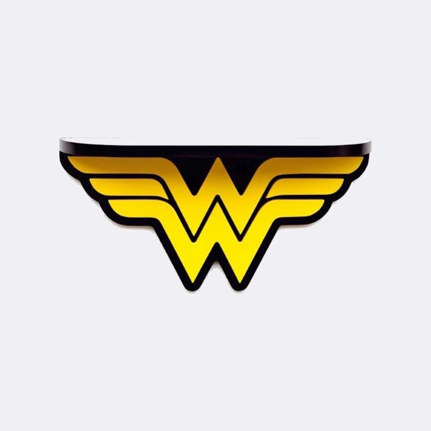 Wonder Women Kids Bedroom Floating Organzier Shelve Decor