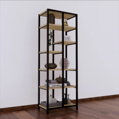 Cogent Living Bedroom Bookcase Shelve Organizer Storage Rack - waseeh.com