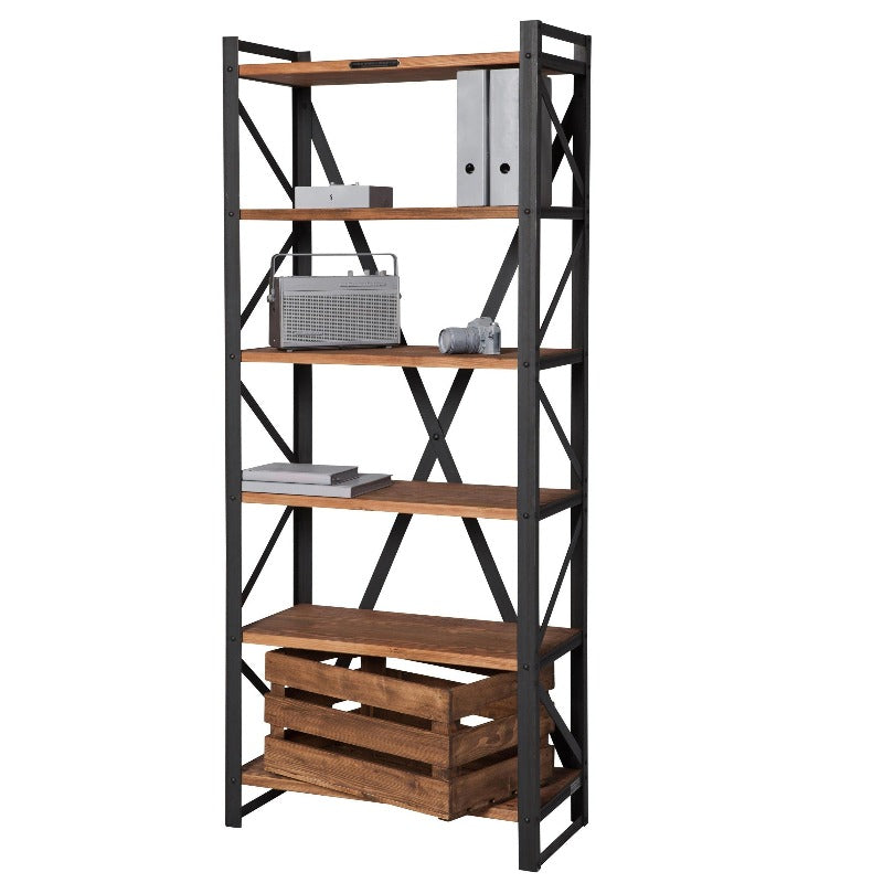 Court Lodge Storage Bookcase Organizer Decor Rack - waseeh.com