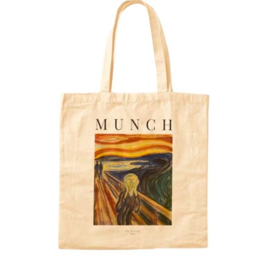 Munch Canvas Tote